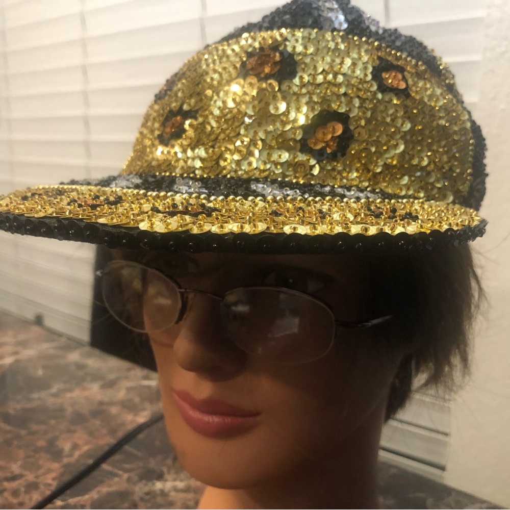 Koi Women’s Multicolor Gold Electra Hats Size One